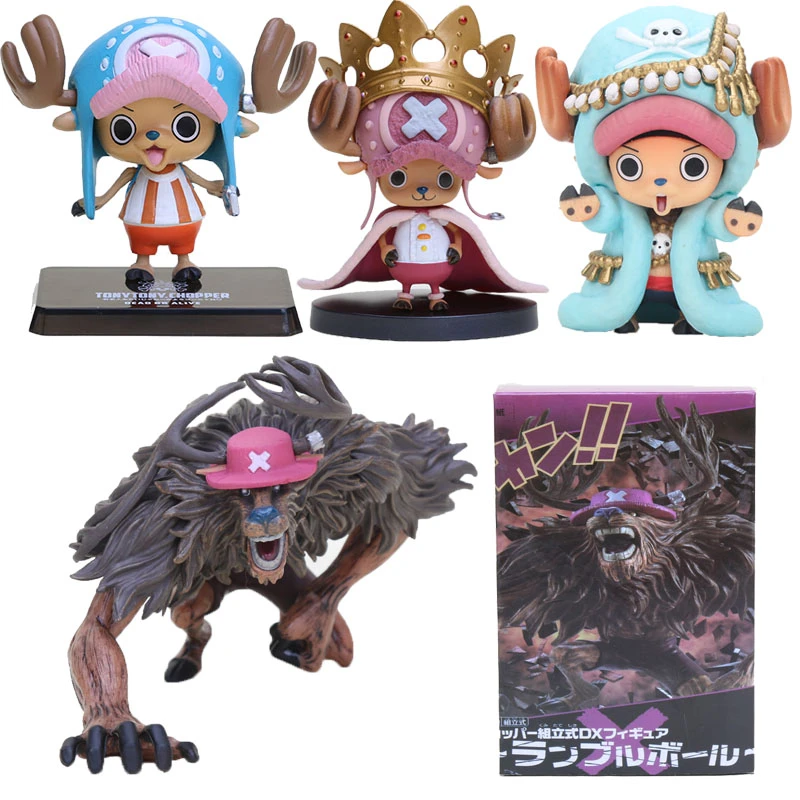Anime One Piece Chopper Figure Dolls Tony Tony Chopper Violent Angry Deer Ver Chopper Luffy Pvc Action Figures Model Toys Action Figures Aliexpress