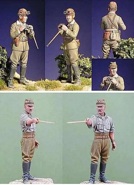 

1/35 Resin Figure Japanese Soldiers 2pcs/set Model Kits