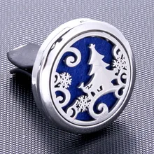 Мир, освежитель воздуха для автомобиля из нержавеющей стали, ароматический распылитель эфирного масла, медальон, случайная отправка 1 шт масляных подушечек в подарок