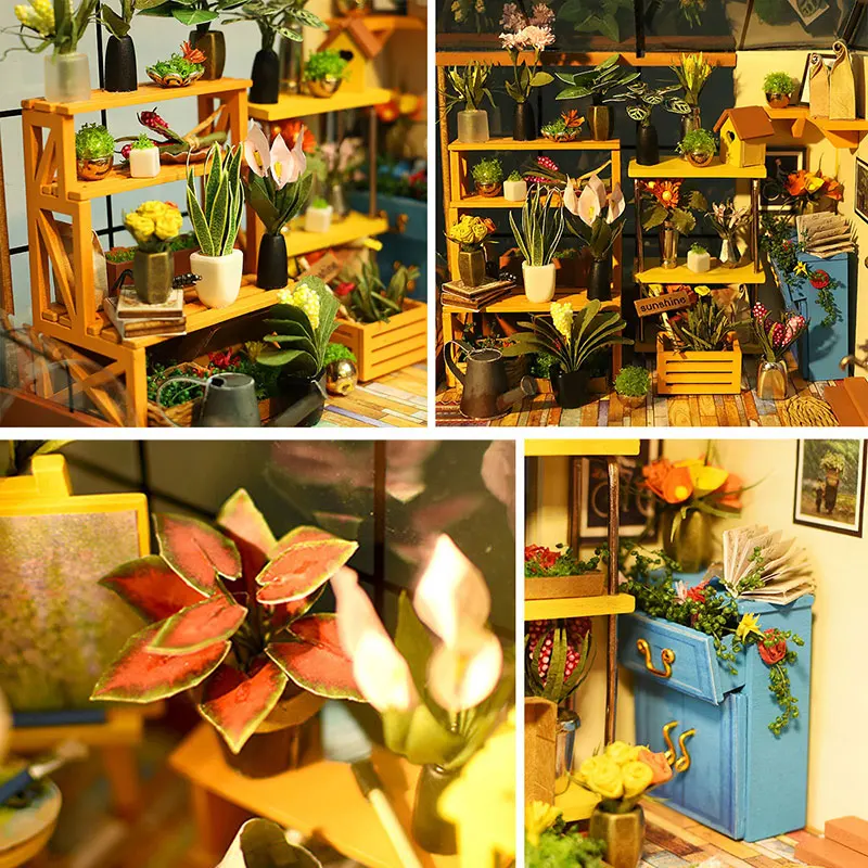 diy cathy's flower house