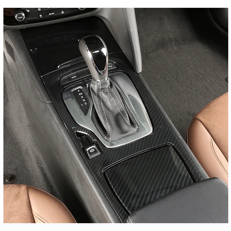 Carbon fiber style Door Handle bowl Panel cover trim For Buick Regal 2017 2018