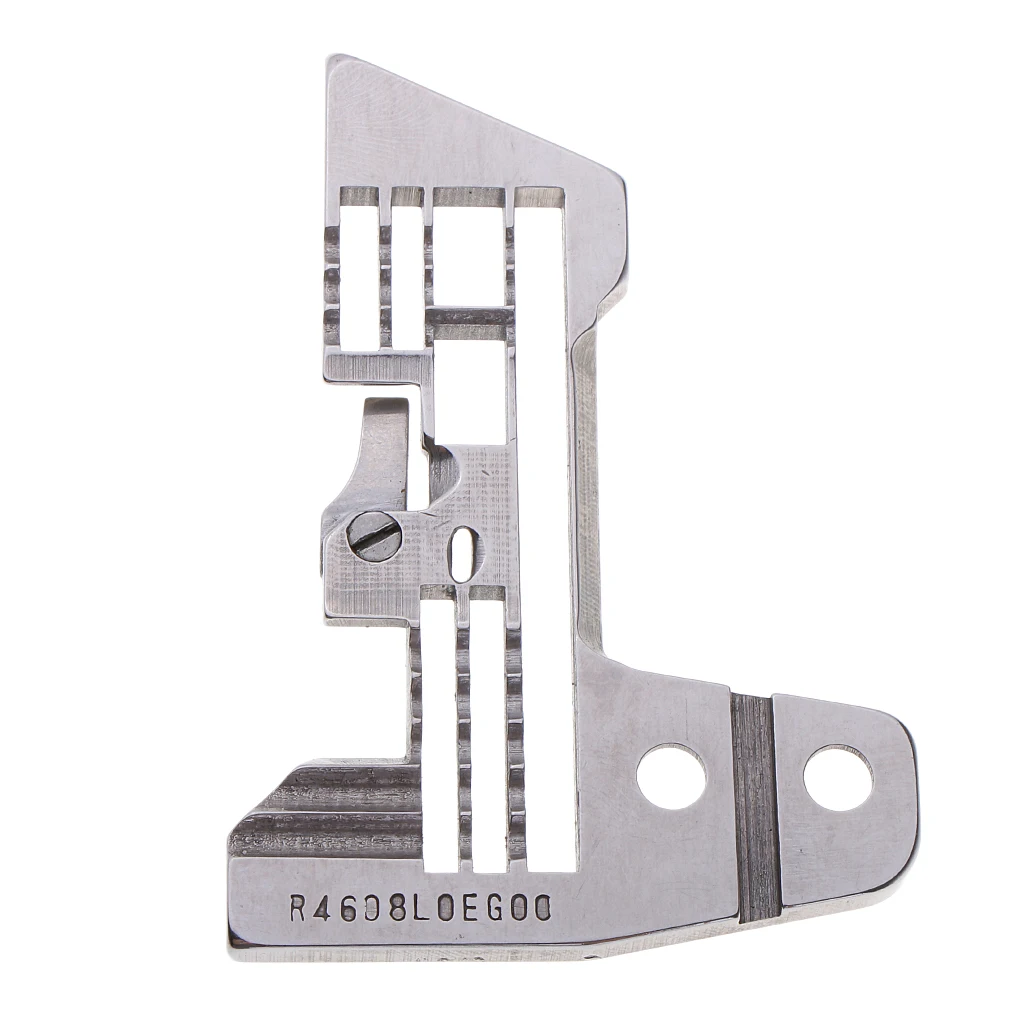 Steel R4608-LOE-GOO Needle Throat Plate For JUKI MO-3316E-DE6-40H Overlock Sewing Machine Parts Attachments