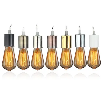 

Vintage Retro Antique Edison Ceramic Screw Light Bulb Hang Socket Lamp Base Holder Fitting for E27 Screw Type Light Bulbs