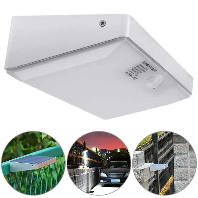 

New 48 LED Solar Lamp IR Motion Sensor Outdoor Waterproof Light Courtyard Garden Wall Landscape Entrance Illumination Decor