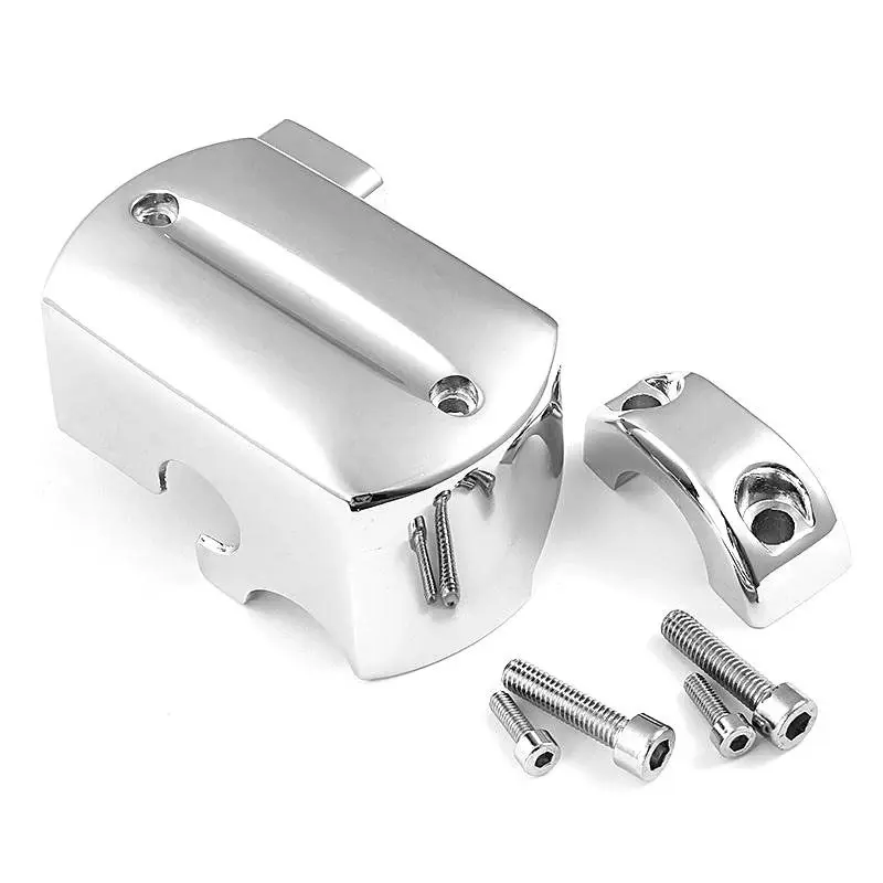 Chrome Motorcycle BRAKE MASTER CYLINDER COVER FOR Yamaha V Star XVS 650