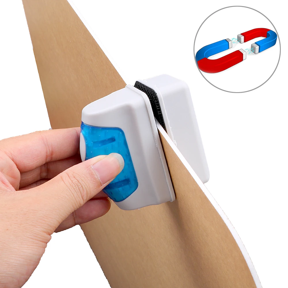 

DIYWORK Clean Tool Practical Strong Magnets Fish Tank Glass Algae Cleaner Floating Magnetic Brush Aquarium Cleaner