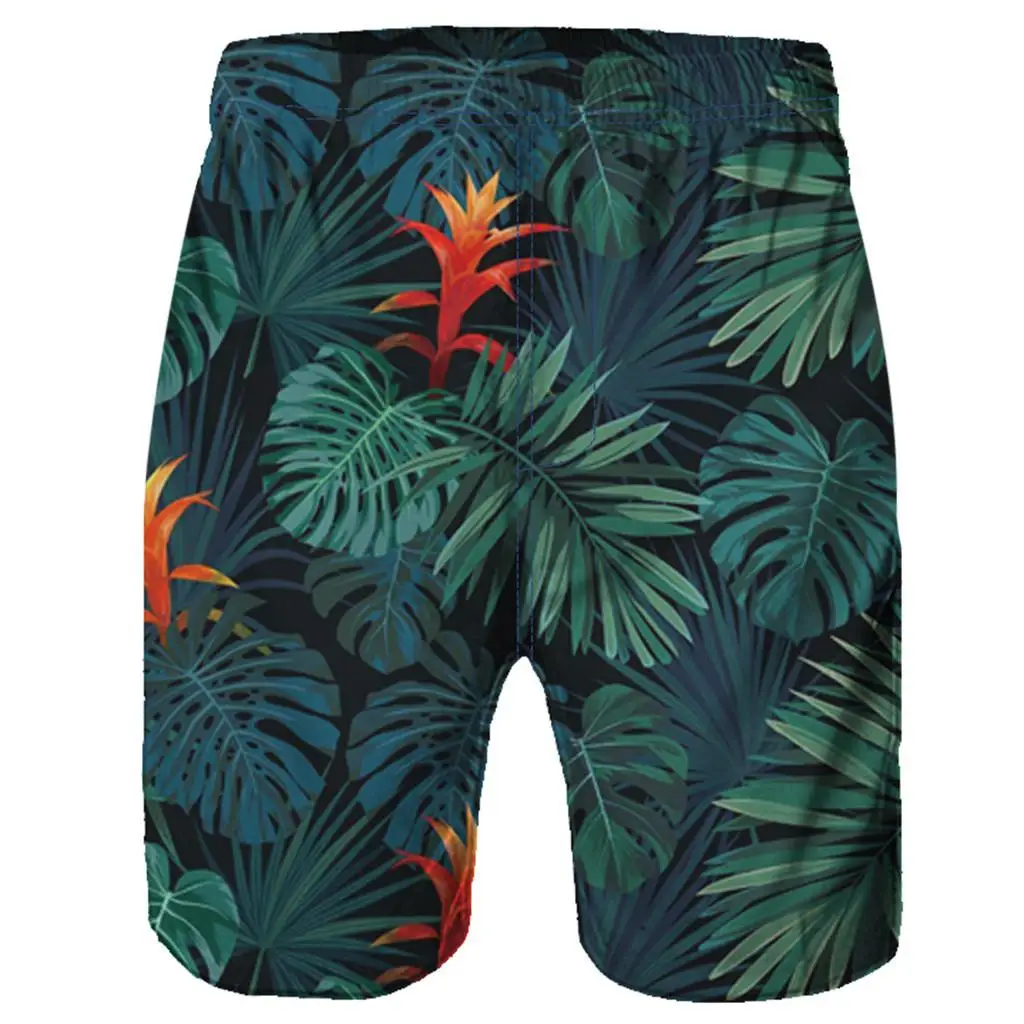 Мужские шорты с эластичной резинкой на талии, Шорты для плавания, быстросохнущие, пляжные, для серфинга, для бега, для плавания, для плавания, короткие, бордшорты, hurley phantom 10 - Цвет: Green