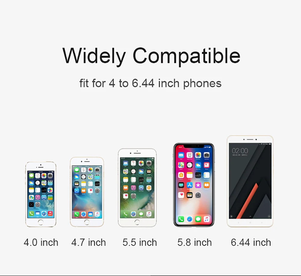 Автомобильный держатель для телефона ROCK Gravity для iphone X Xs Max samsung S9, держатель на вентиляционное отверстие автомобиля, подставка для мобильного телефона Xiaomi huawei