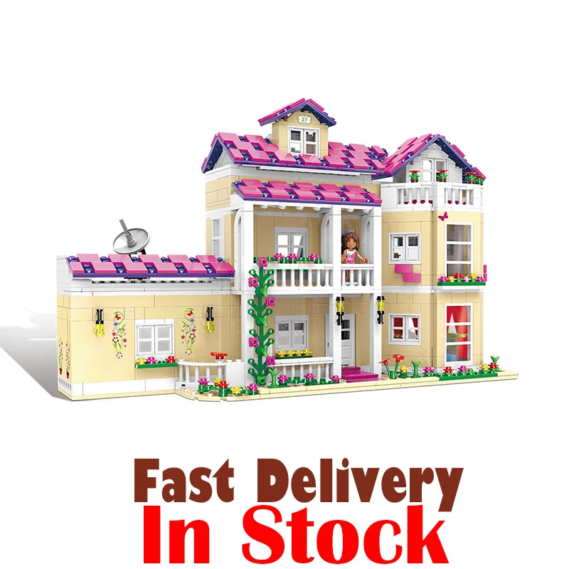

XINGBAO 12006 The Happy Dormitory Friends House Castle Building Blocks Bricks Enlighten Toys For Girls oyuncak Compatible with