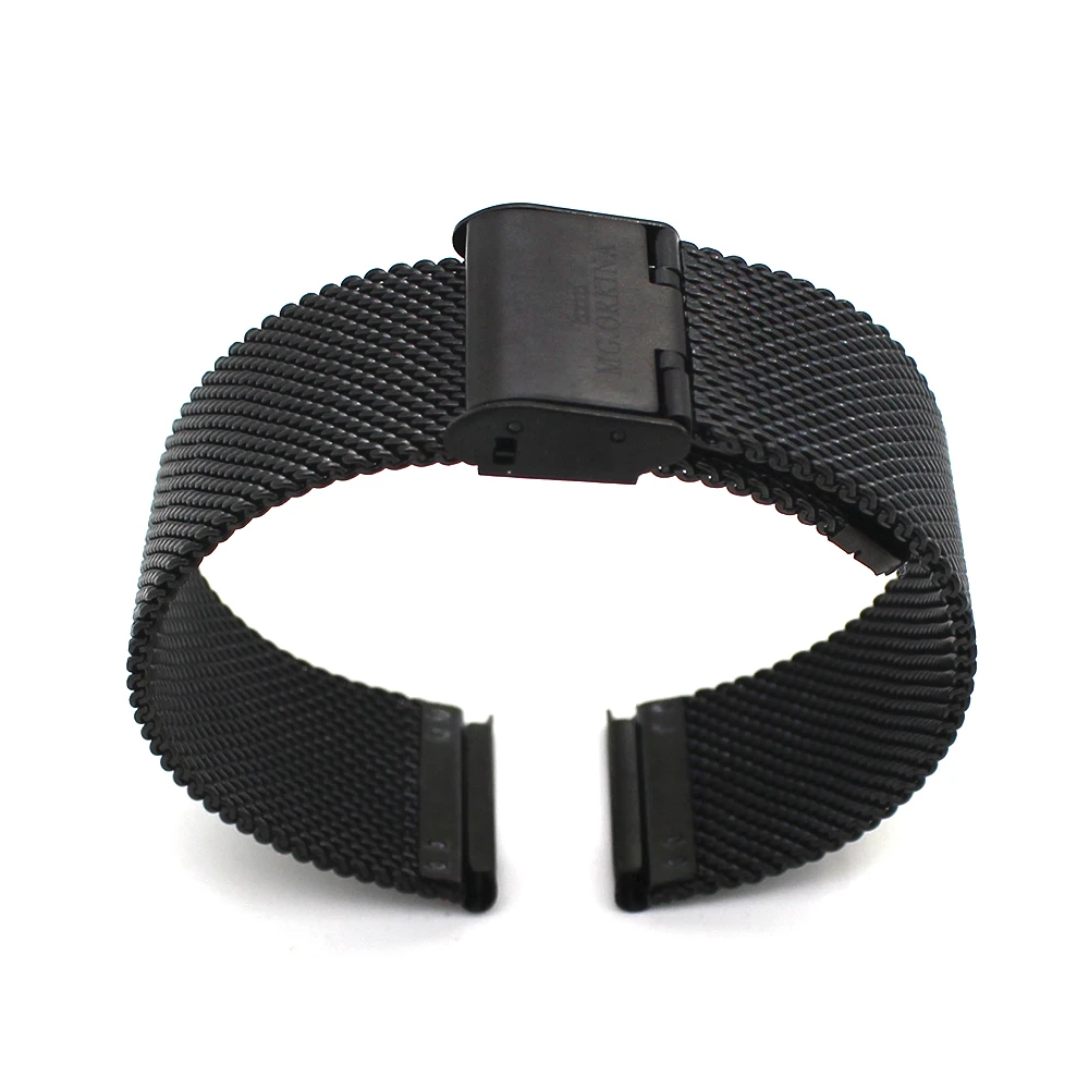 Buy 20mm Mesh Stainless Steel Watchband with Clasp