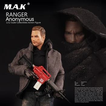 

1/12 Scale Ranger Anonymous V00012 1/12 Scale Anonymous Ranger People Series 6" Action Figures