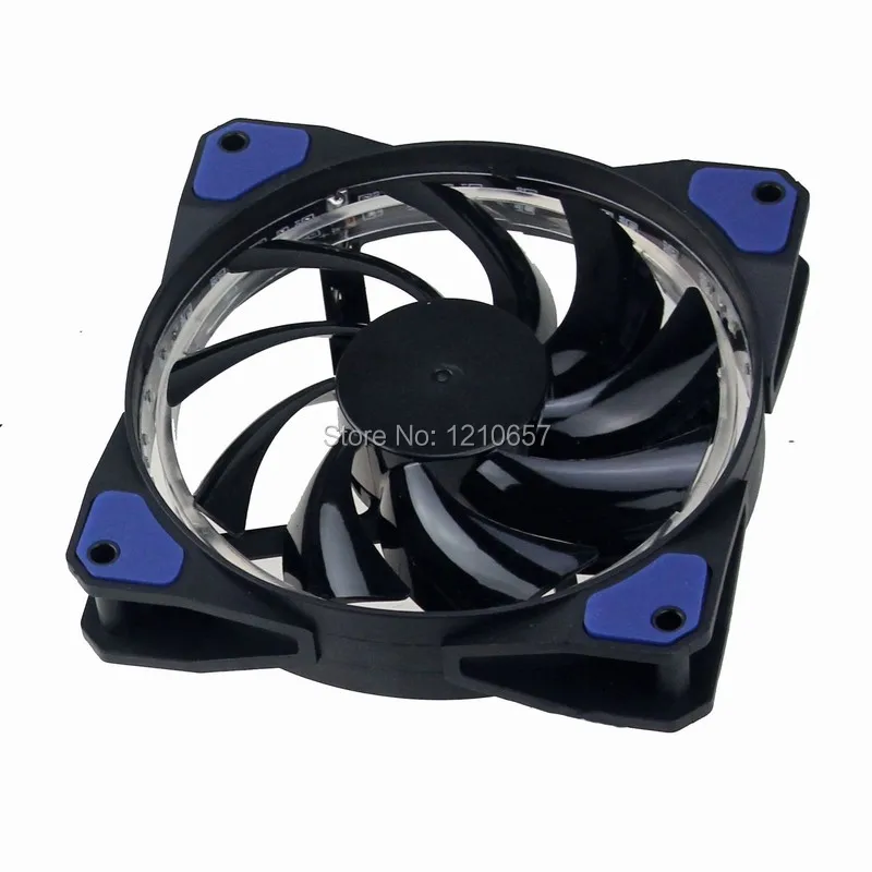1 шт. Затмение тихий PLM 120 мм DC 12v 3 + 4pin 32 свет светодиодный компьютер Корпус