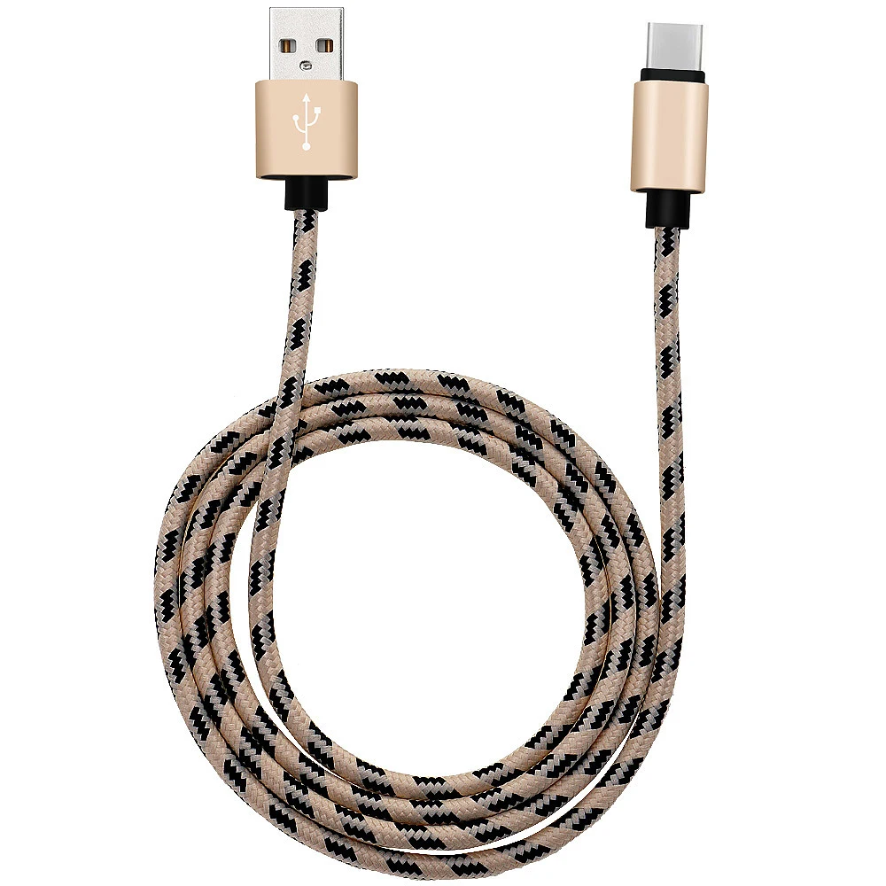 Вязаный кабель синхронизации данных и зарядки типа C для Samsung Galaxy C9 Pro|cable for samsung|cable