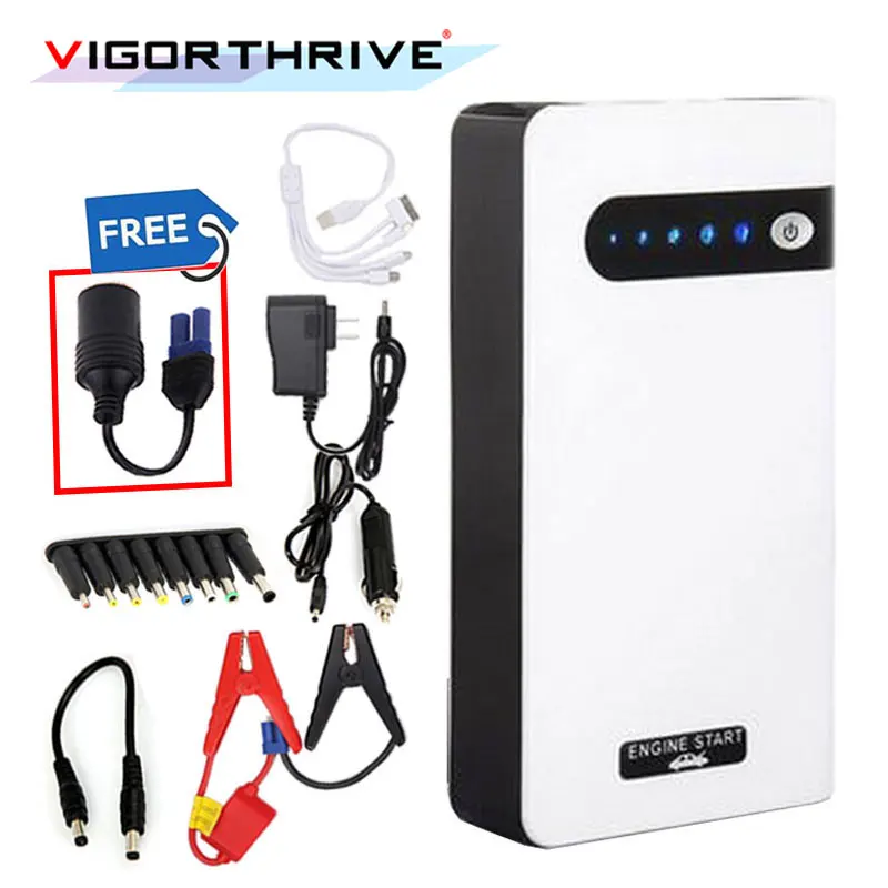 Car jump starter High power capacity battery source pack charger vehicle engine booster emergency power bank Car jump starter High power capacity battery source pack charger vehicle engine booster emergency power bank