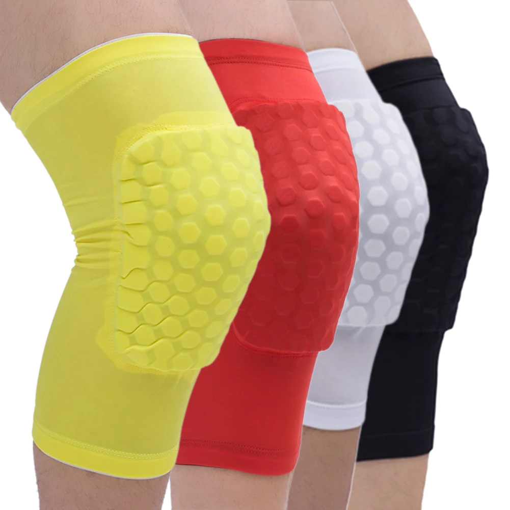 Elastic Knee Guard Basketball Leg Warmers Sports Knee Support Pad