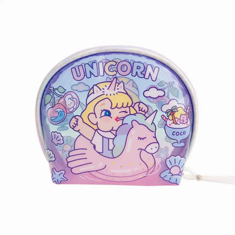 Bentoy Milkjoy единорог Радуга конфеты Водонепроницаемый Косметический чехол желе