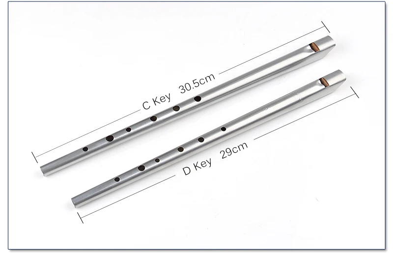 Традиционный Кларк флейта серебро C/D брелок-свисток Ирландия музыкальный инструмент ирландский свисток флейта духовой инструмент флейта