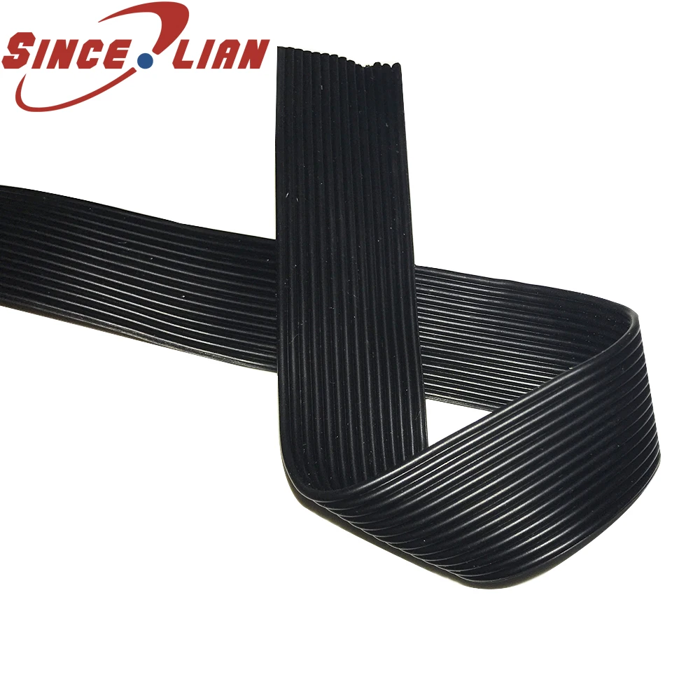

Copper Wire 22AWG 0.3mm2 Silicone Cable 14p High Temperature Parallel Line 22AWG OD 23.8mm2 Black Tinned Copper Line 5m 10m