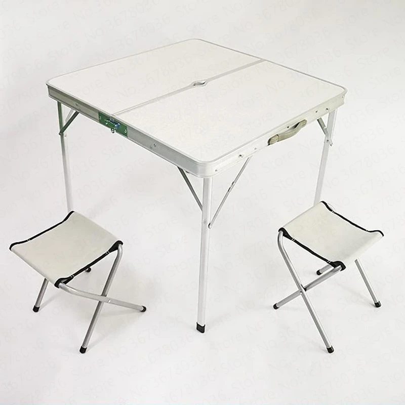 Outdoor Folding Table And Chairs Folding Table Square Small Square Table Picnic Home Mahjong Table Simple