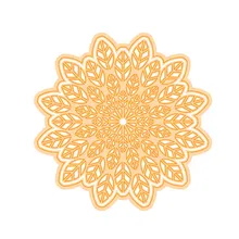 YaMinSanNiO Flower Metal Cutting Dies Scrapbooking Circle for Making Card Album Craft Decorative Frame Cutting Dies New 2019