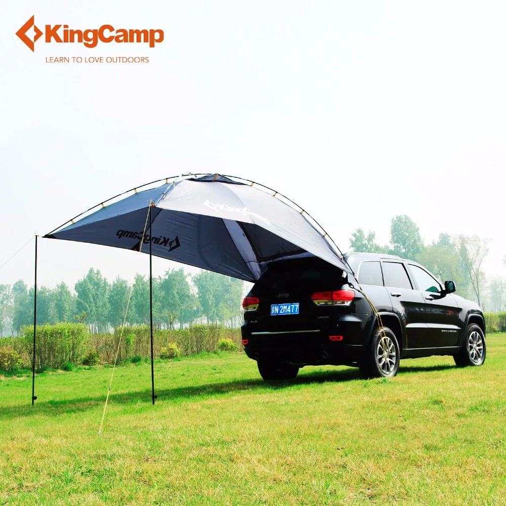 KingCamp Durable 4 Person Car Sun Shelter for Family Self Driving