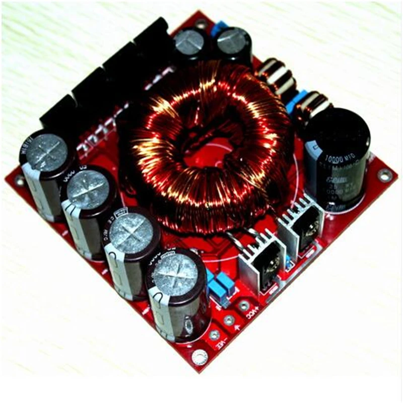YJ0006 500W Car stereo audio amplifier Power boost board Single 12V input conversion double + -45V output