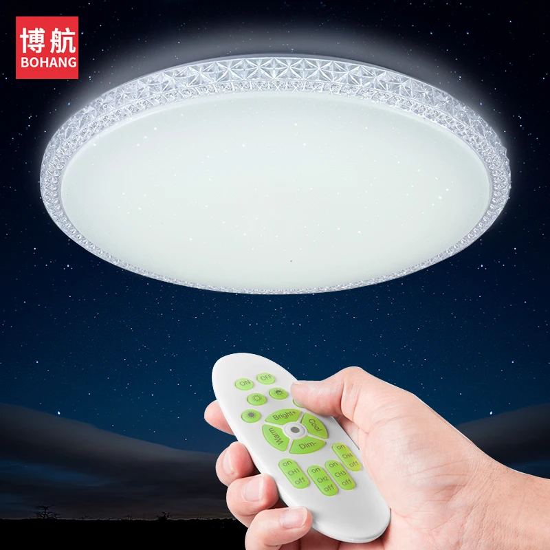 

NEW Modern LED Ceiling Light 2.4G RF Remote Control Dimmable ceiling lights For Livingroom Bedroom 25W 60W 165V-265 ceiling lamp