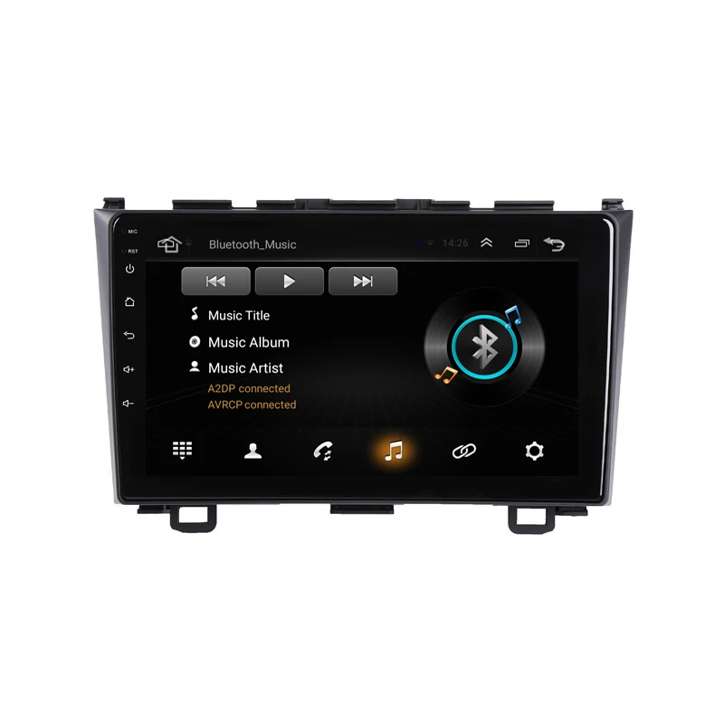 Best 10.1" Android 8.1 Car DVD Multimedia Player GPS For Honda CRV 2007 2008 2009 2010 2011 audio car radio stereo navigation wifi 2