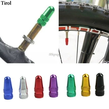 

Bicycle Fixie MTB Presta Wheel Rim Tyre Stem Air Valve Caps Dust Cover 5Pcs Drop shipping