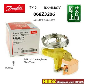 

2PCS Danfoss Therm . Exp . Valve 068Z3206 TX2 R22/R407C expansion valve original
