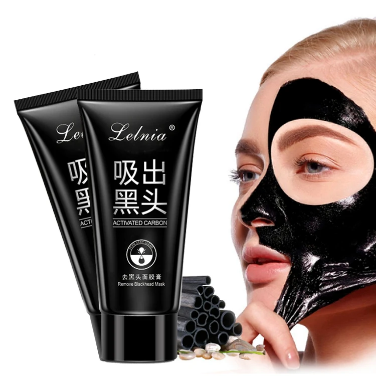 

2017 Style shills Blackhead Remover Mask Pore Strip Black Mask Peeling Acne Treatment Black Deep Cleansing 60g+8g LANBENA 70