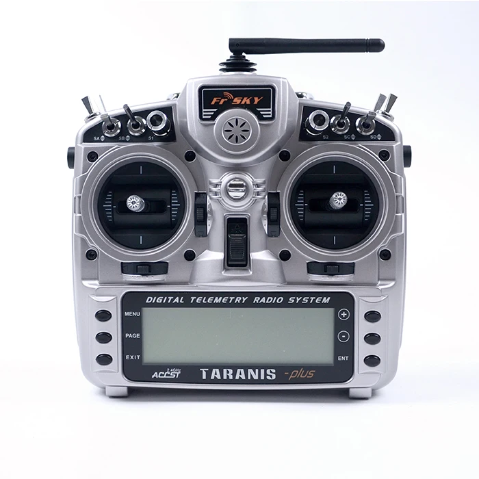 

free to Korea Original FrSky X9D Plus Transmitter 2.4G 16CH ACCST Taranis with x8r reciever battery Carton Package For RC Model