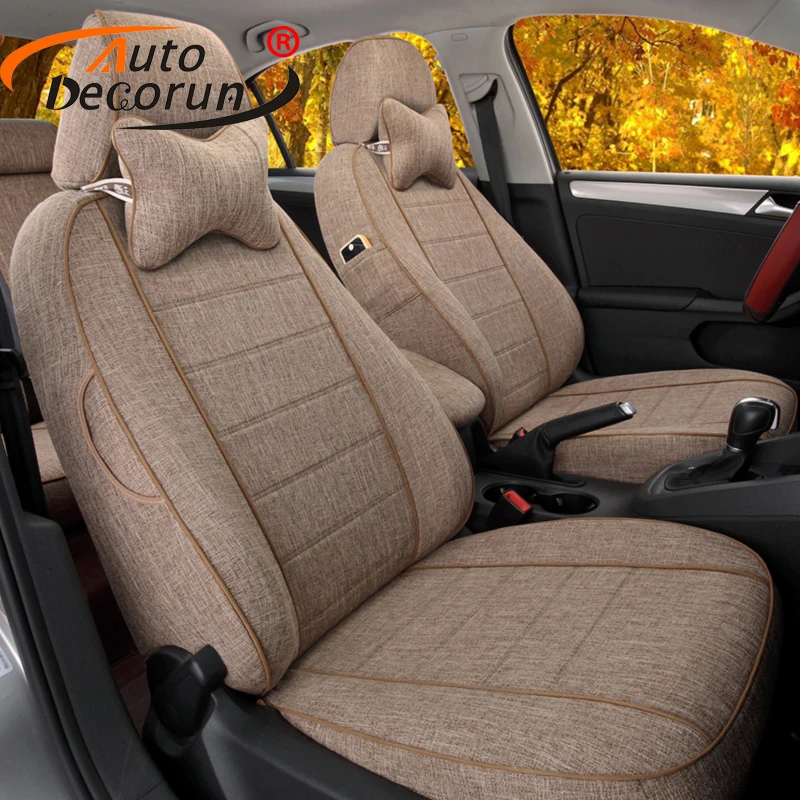 AutoDecorun Custom Fit Car Seat Cushion Set for BMW X4 f26 Accessories