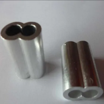 

M12 12mm Aluminium Cable Crimps Sleeves Rope Clipe Fitings Loop Sleeve