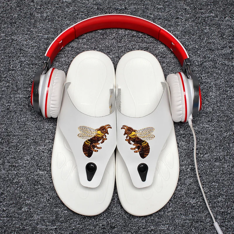 Image result for flip flops and audio