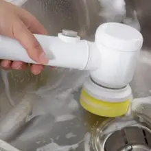 Новые бытовые инструменты для уборки Чистящая щетка для ванны Кухня многофункциональная Чистящая щетка электрическая Чистящая Щетка