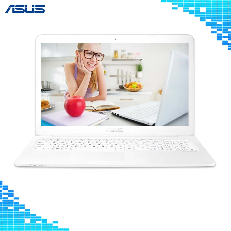 

Asus E502NA3450 N3450 White laptop 15.6" Intel core N3450 CPU 4GB DDR3L RAM Windows 10 Portable notebook