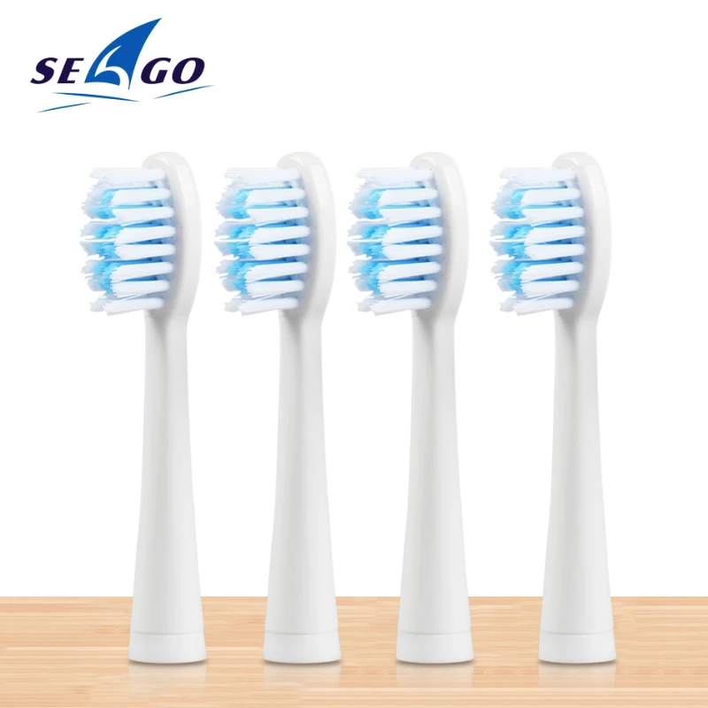 4pcs/lot Replacement Brush Heads Smart Snap-on Toothbrush Head Compatible With SG912/SG915 Dupont Bristles Nozzles Deep Clean 4pcs/lot Replacement Brush Heads Smart Snap-on Toothbrush Head Compatible With SG912/SG915 Dupont Bristles Nozzles Deep Clean