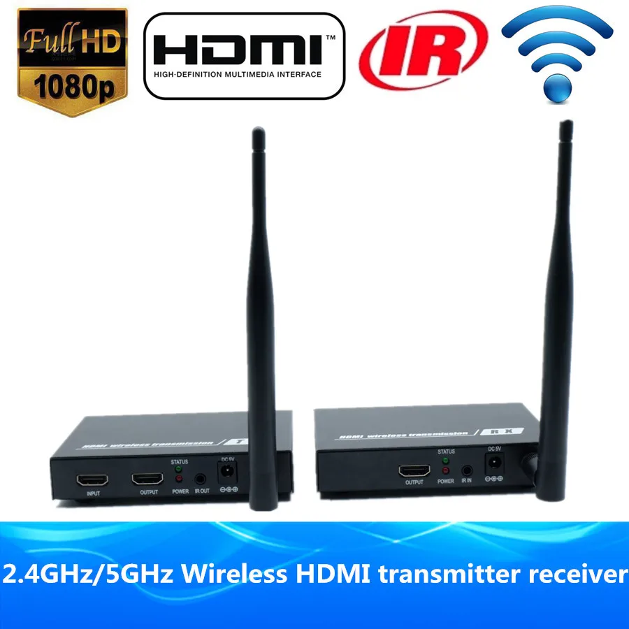 DT211W 200ft беспроводной HDMI сплиттер расширитель передатчик 1080P видео аудио