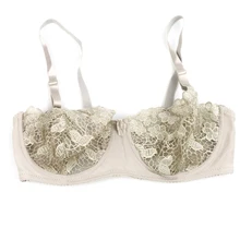 BC cup 70 75 80 85 90 95 large bra Embroidered thin cup section big size sexy temptation women’s underwear bra Transparent lace