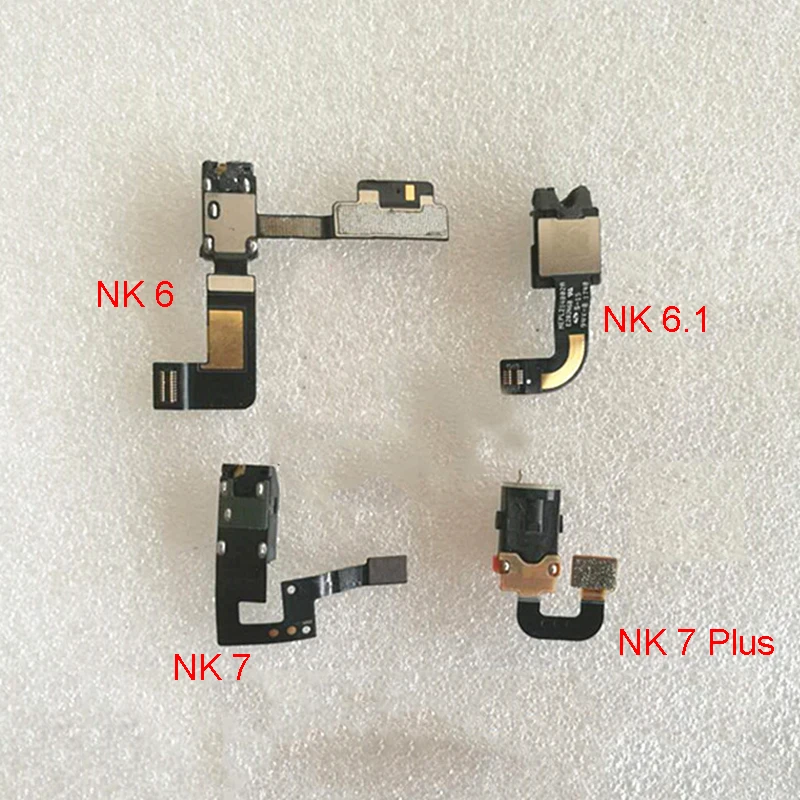 Оригинальные наушники аудио разъем гибкий кабель для Nokia 6 6,1 7 7 Plus TA-1000 TA-1003 разъем для наушников гибкий кабель, сменные детали