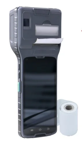 5 بوصة andriod اللوحي 2d الباركود ماسحة قارئ مع nfc ، 2 بوصة wifi بلوتوث الطابعة الحرارية 4 جرام LS550S (2d)