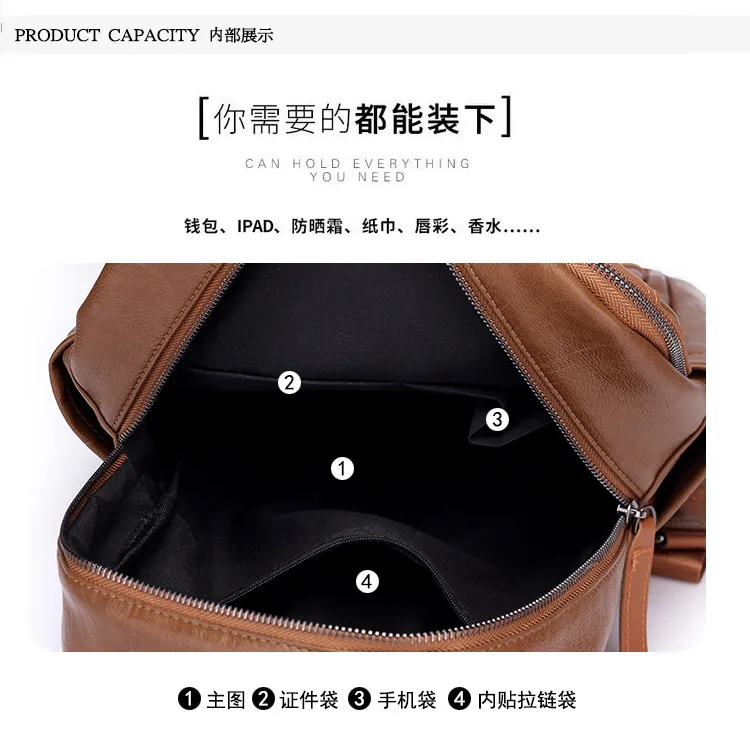 Модная женская сумка через плечо, черная летняя сумка для путешествий, школьная сумка для студентов, сумка для книг из искусственной кожи, женский рюкзак