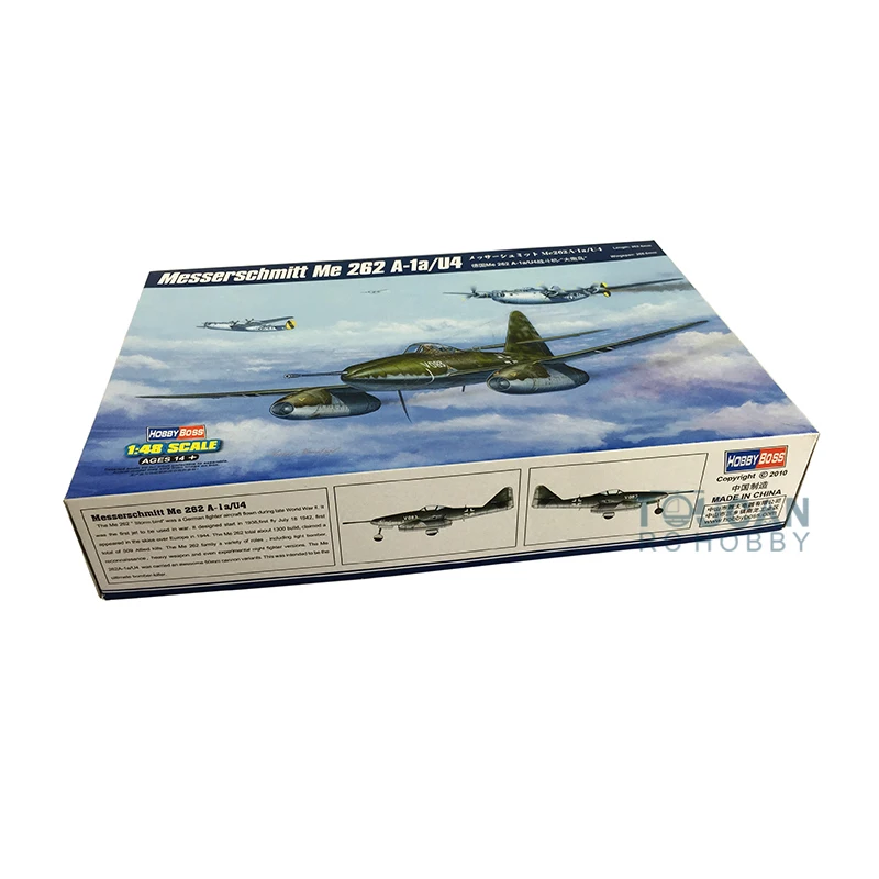 Trumpeter 80372 1/48 немецкий Messerschmitt ME262 A 1a/U4 модель самолета|Наборы для сборки моделей| |