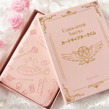 CardCaptor Sakura розовый Techo многоразовая застежка для блокнота личный планировщик на молнии
