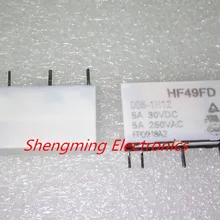 10 шт. 4 контакта HF49FD-005-1H12 HF49FD-012-1H12 HF49FD-024-1H12 5VDC 12VDC 24VDC 5A 250VAC реле