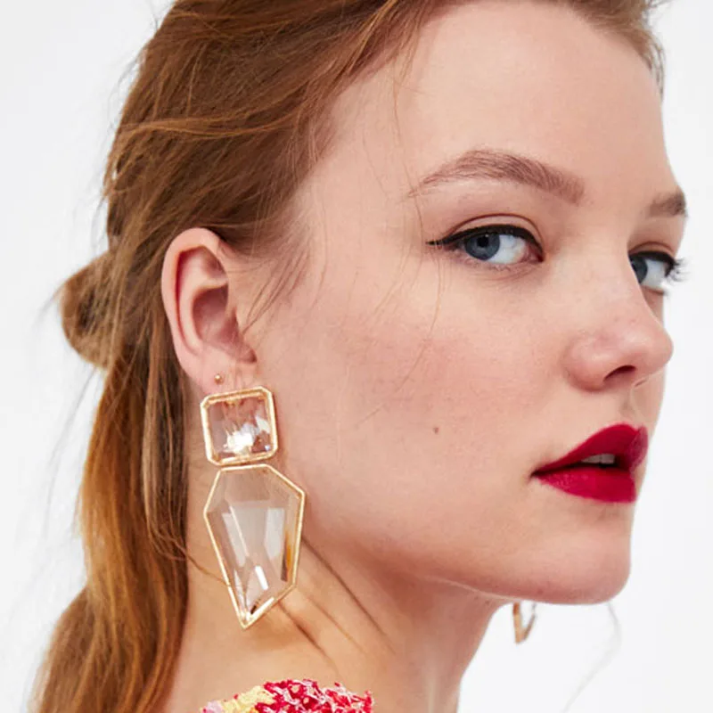 Miwens 2019 ZA Resin Acrylic Metal Drop Earrings Women Geometric Big Dangle Earring Party Statement Wholesale Factory Jewelry Miwens 2019 ZA Resin Acrylic Metal Drop Earrings Women Geometric Big Dangle Earring Party Statement Wholesale Factory Jewelry