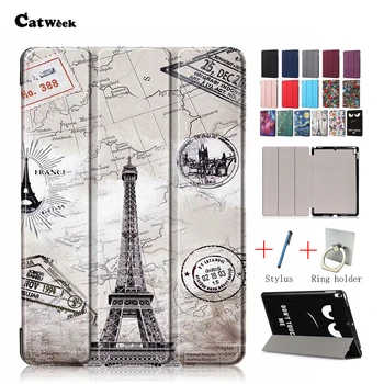 

For iPad Air 10.5 2019 Case Smart Cover Print PU Protect Stand Slim Back Cover for iPad Pro 10.5 Air 3rd 10.5 2019 Tablet Fundas