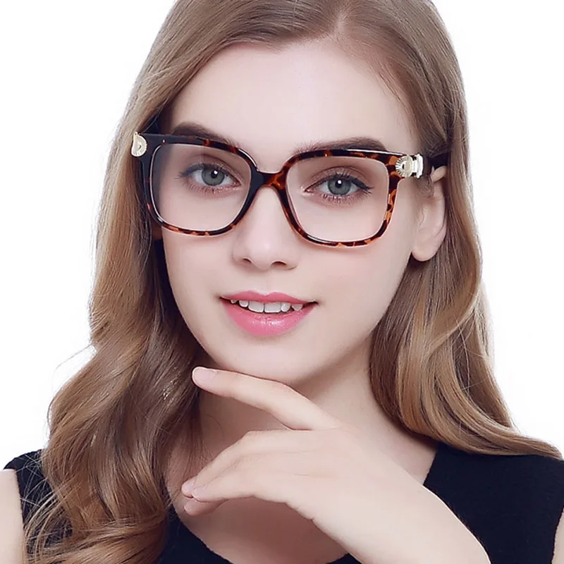 OUBR ladies fashion hundred computer optical frame ladies brand black