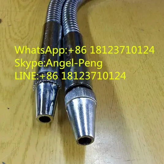 Chromed Flexible Flat Nozzle,round nozzle Oil Coolant Hose,Adjustable